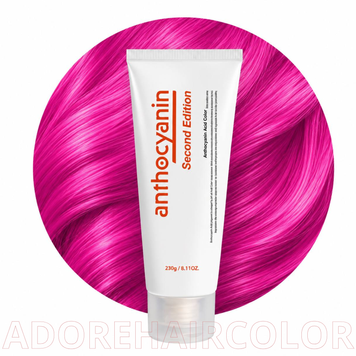 Гелевий прямий пігмент Anthocyanin Second Edition P03 Shining Pink (Яскравий Рожевий), 230 мл