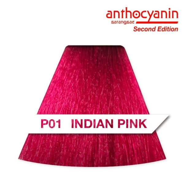 Гелевий прямий пігмент Anthocyanin Second Edition P01 Indian Pink (Насичений Рожевий), 230 мл