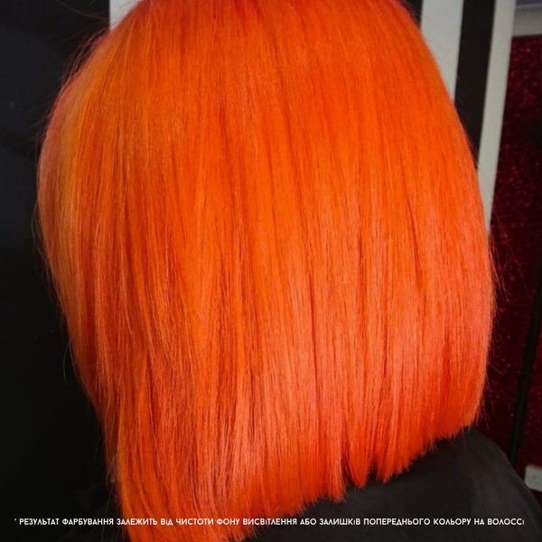 Кремовий фарбник прямої дії Elinor Crazy Orange (Крейзі Помаранчевий), 200 мл