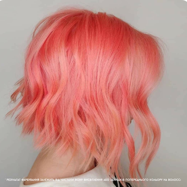 Кремовий фарбник прямої дії Elinor Coral Vanilla (Пастельний Кораловий), 200 мл
