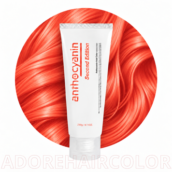 Гелевий прямий пігмент Anthocyanin Second Edition O12 Coral Orange (Кораловий Помаранчевий), 230 мл